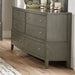 Homelegance Cotterill 6 Drawer Dresser in Gray 1730GY-5 image