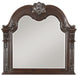 Homelegance Cavalier Mirror in Dark Cherry 1757-6 image