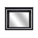 Homelegance Allura Mirror in Black 1916BK-6 image