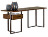 Homelegance Sedley Return Desk with One Cabinet, Reversible in Walnut 5415RF-16* image