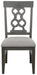 Homelegance Arasina Side Chair in Dark Pewter (Set of 2) image