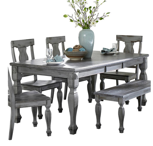 Homelegance Fulbright Dining Table in Gray 5520-78 image