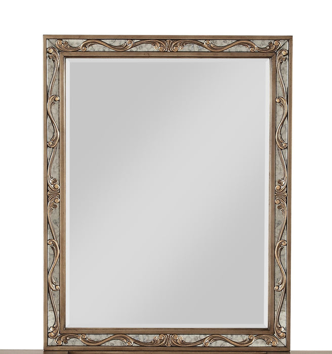 Orianne Antique Gold Vanity Mirror image