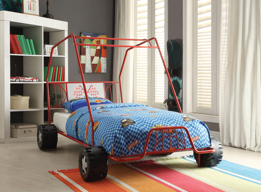 Xander Red Go Kart Twin Bed image