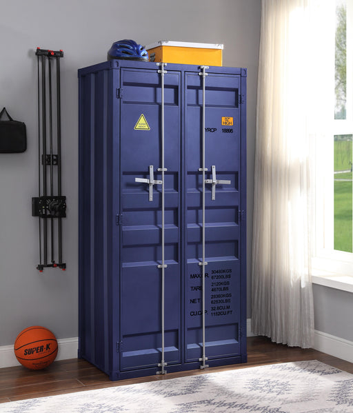 Cargo Blue Wardrobe (Double Door) image