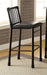 Acme Furniture Caitlin Bar Chair in Black (Set of 2) 72032 image