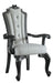 Acme Furniture House Delphine Arm Chair in Charcoal (Set of 2) 68833 image