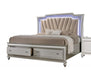 Acme Furniture Kaitlyn Queen Storage Bed in Champagne image