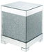 Acme Furniture Mallika End Table in Mirrored/Crystals 87912 image