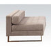 Acme Sampson Armless Chair in Beige Fabric 54183 image
