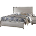 Acme Voeville King Panel Bed in Platinum 24837EK image