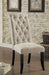 Mashall Beige/Antique Black Side Chair, Ivory (2/CTN) image