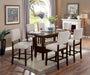 LORDELLO 7 Pc. Counter Ht. Dining Table Set image