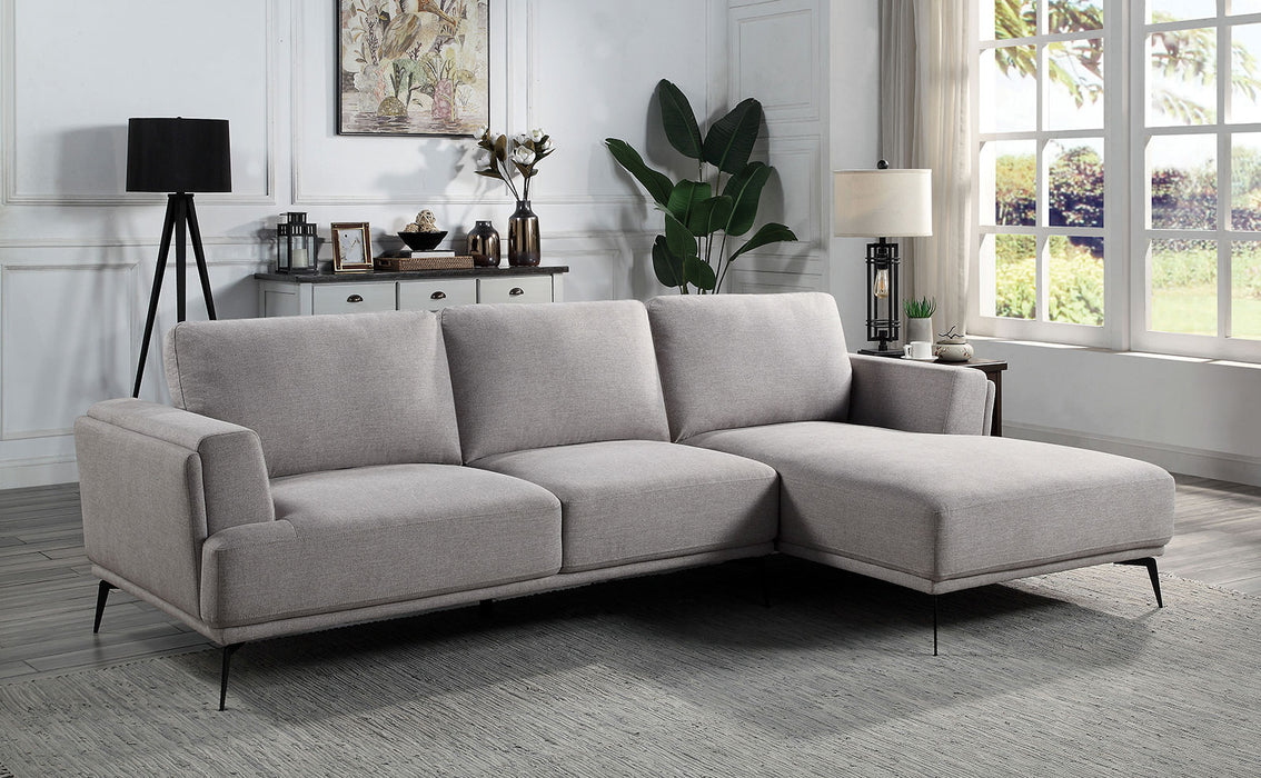 LAUFEN L-shaped Sectional, Gray image