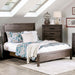 Rexburg Wire-Brushed Rustic Brown E.King Bed image
