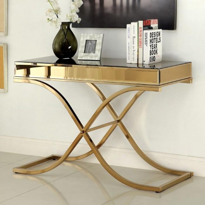 SUNDANCE Brass Sofa Table, Brass image