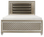Homelegance Furniture Youth Loudon Full Platform Bed in Champagne Metallic B1515F-1* image