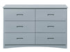 Homelegance Orion 6 Drawer Dresser in Gray B2063-5 image