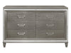 Homelegance Tamsin Dresser in Silver Grey Metallic 1616-5 image